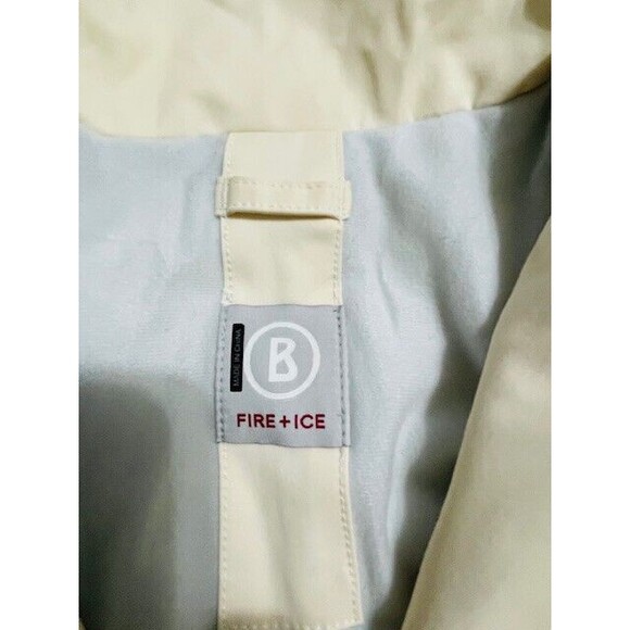 Vintage Y2K Bogner Fire + Ice Ski Jacket Womens Size 6 White Softshell Insulated - Picture 6 of 16